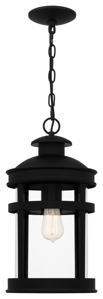 Quoizel SCO1509MBK 1-Light Mini Pendant, Scout