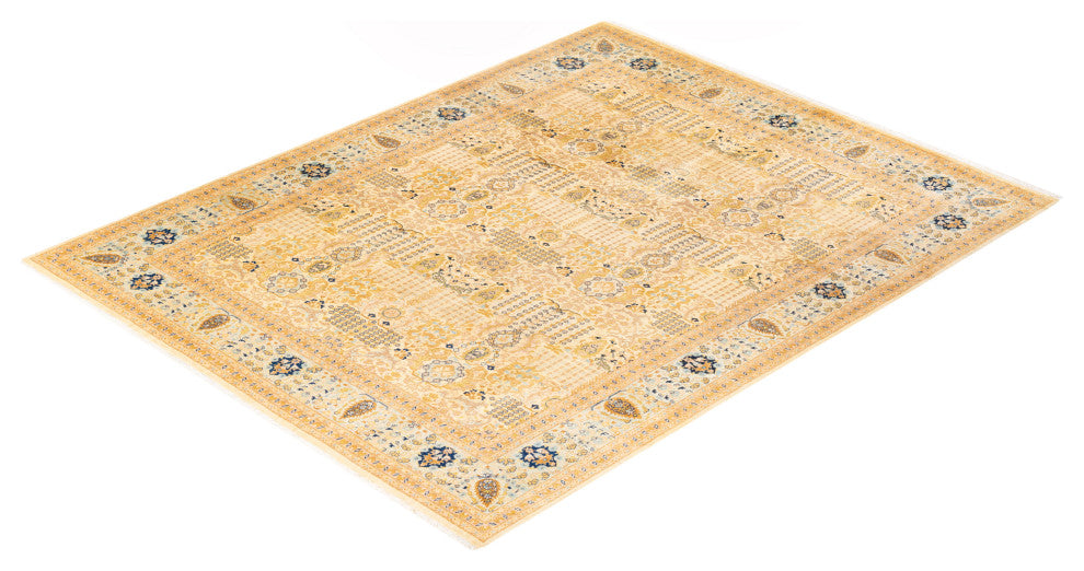 Mogul, One-of-a-Kind Hand-Knotted Area Rug Ivory, 8' 0" x 10' 4"