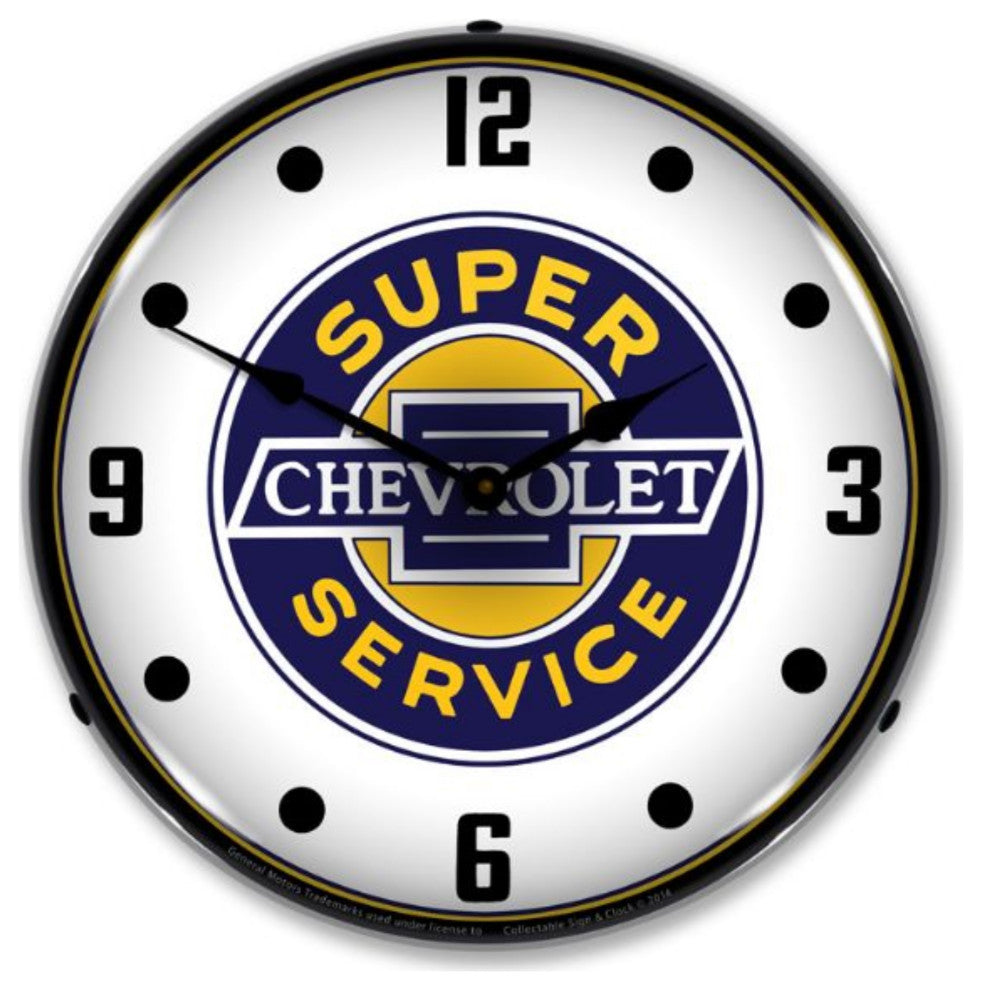 GM1411565 Chevrolet Super Service Clock