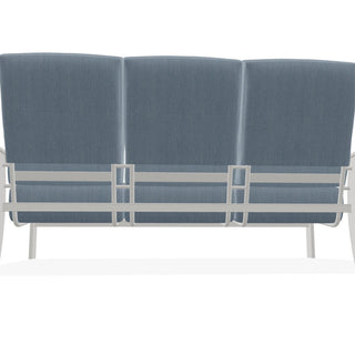 St. Catherine Deep Seat 3-Seat Outdoor Sofa, Canvas Haze/Snow