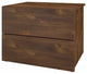 Nexera 341112 2-Drawer Night Stand, Truffle