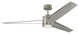 Armstrong 60" Ceiling Fan in Brushed Steel