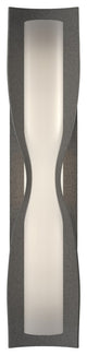 Dune Large Sconce, Natural Iron Finish, Opal Glass