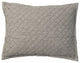 Kenneth Linen Pillowcase Sham, Gray, Standard