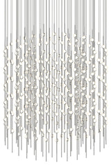 Sonneman 2172.W Constellation Centaurus Cylinder 3 Light 48"W LED - Satin