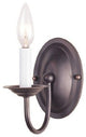 Livex Lighting 1 Light Bronze Wall Sconce - 4151-07