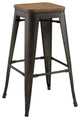 Modern Brown Promenade Bar Stool