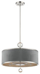 Minka Metropolitan, N7325-613, Luxor, 5-Light Convertible Pendant /Semi Flush