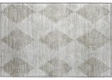 Premium Machine Washable Mayfield AMF539 Gray 1'8" x 2'6" Rug