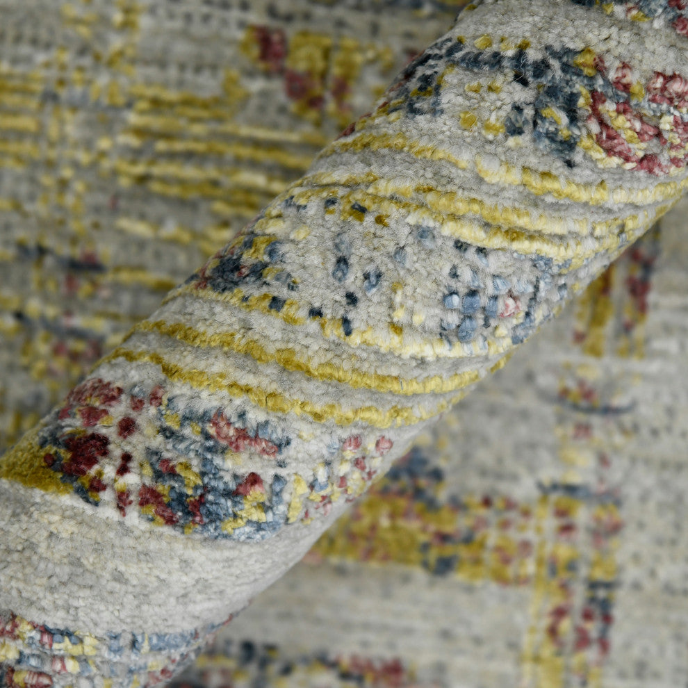 Dazzle Rayne Area Rug, Yellow, 2'x3', Geometric