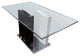 Marilyn Glass Rectangular Dining Table