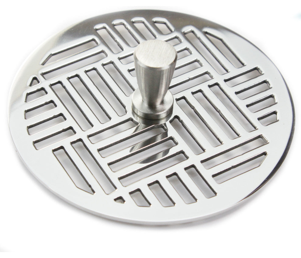 Sink Stopper, Jewelry For Your Kitchen Sink, Geometric Pattern No. 6