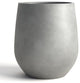 DTY Signature Mount Wilson 1-piece Fiberstone Tapered Planter, Gray, Large