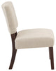 Jasmine Accent Chair, Cream Fabric