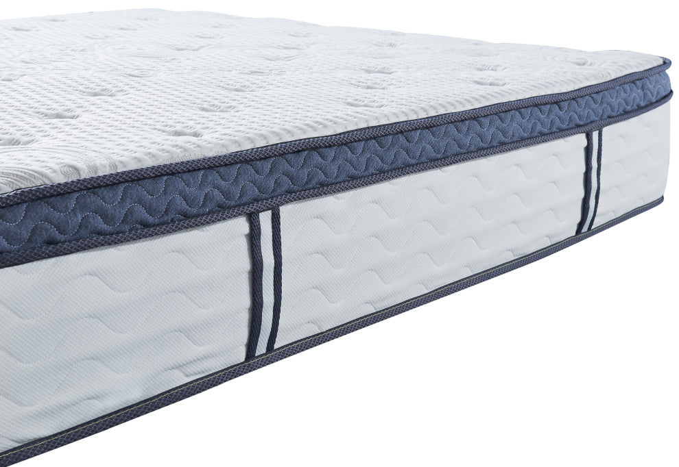 Comfortable 12" Plush Memory Foam Euro Top Hybrid Quilted-Top Mattress, Full