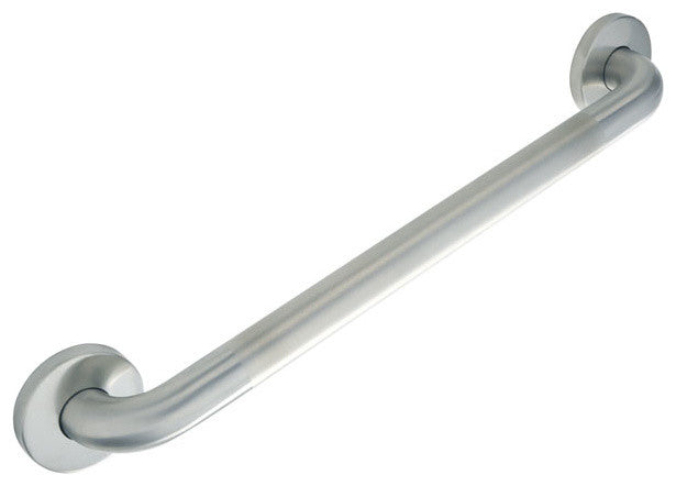 Ponte Giulio Peened Satin Stainless Steel Grab Bar, 36"