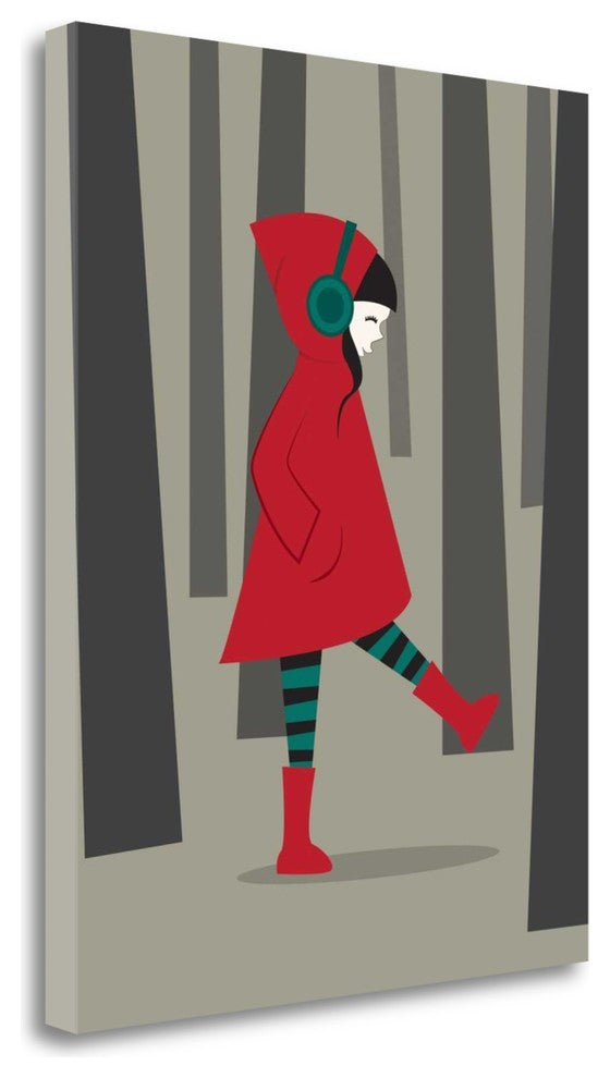 "There Is No Wolf" By Volkan Dalyan, Giclee Print on Gallery Wrap Canvas