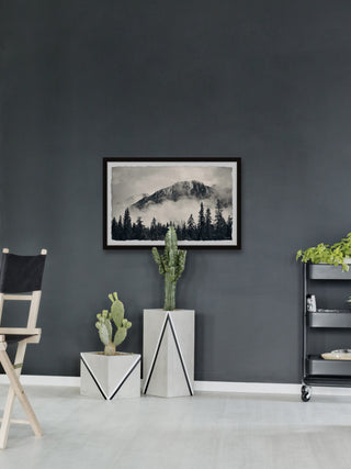 "Rocky Mountain" Framed Painting Print, 24x16