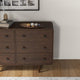 Stein Mid-Century Modern Solid Wood Bedroom Dressers, 6-Drawer