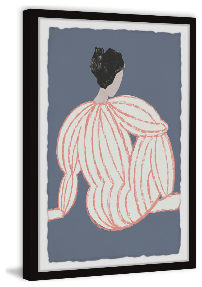 "Think Like a Boss" Framed Painting Print, 24x36