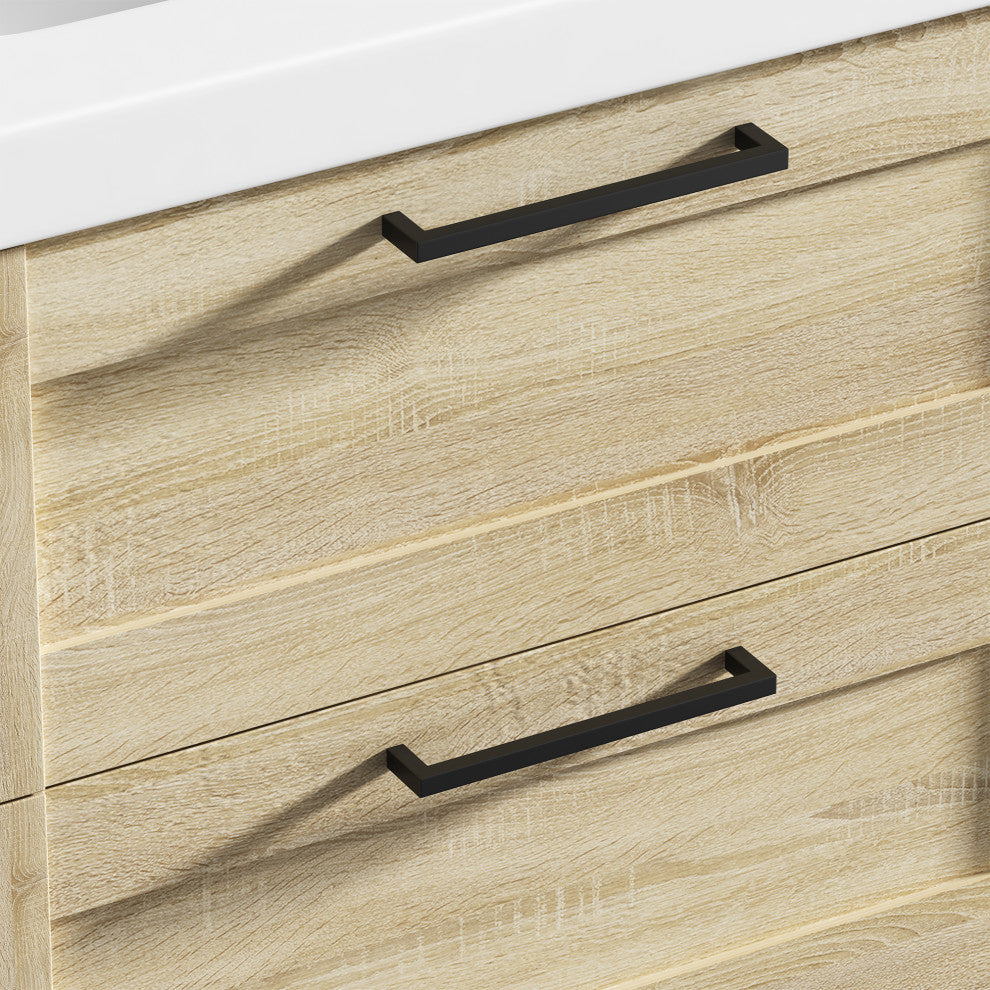 The Cosmo Wall Mounted Modern Bathroom Vanity, Ace, 24"