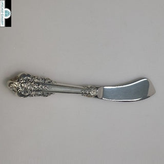 Wallace Sterling Silver Grande Baroque Butter Serving Knife, Hollow Handle