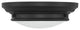 2-Light Ceiling Light, Matte Black