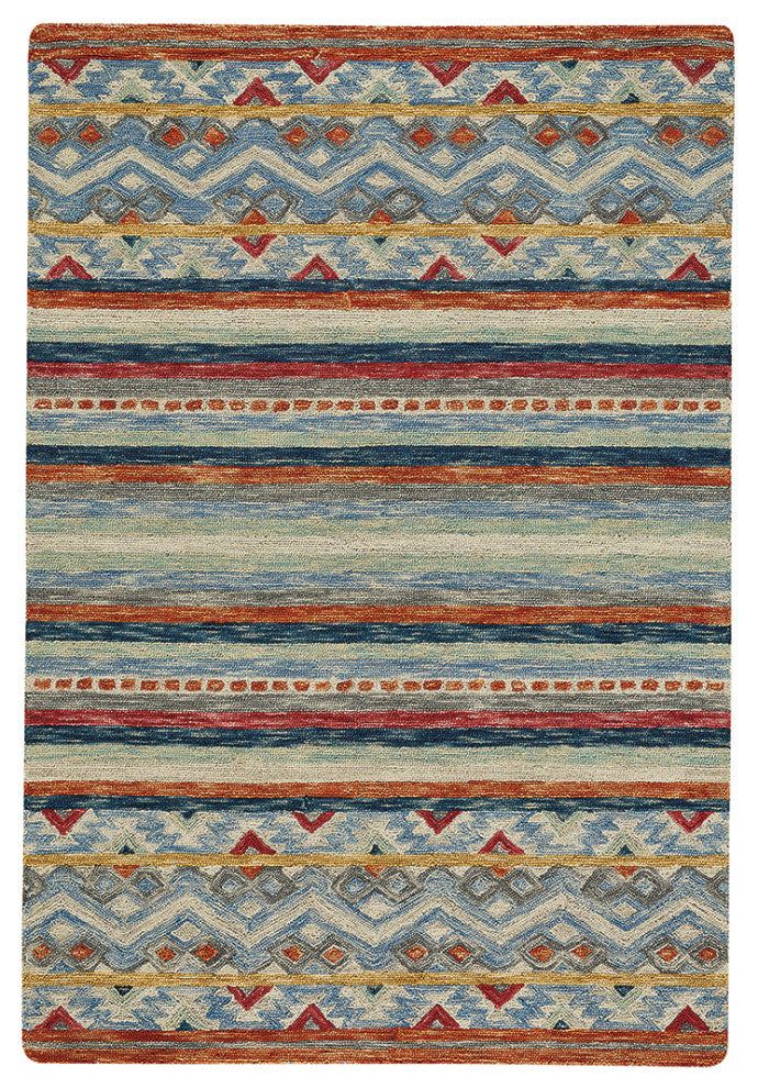 Capel Shakta-Kelim Multitone 2569_985 Hand Tufted Rugs - 8' X 10' Rectangle