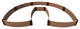Classic Sienna 'Lucky Horseshoe' - 6' X 9' X 11" Raised Garden Bed - 1" Profile