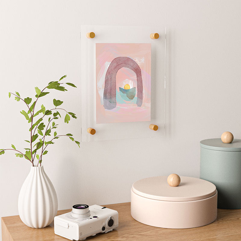 Sewzinski Adoration Floating Acrylic Print