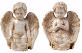 Peacefully Praiseworthy Set Of 2 Angels