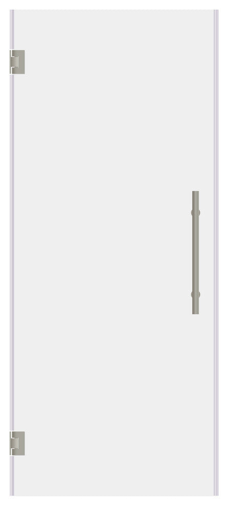 Swing Out Shower Door Ultra-E, Brushed Nickel, 30"x72"