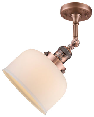 Innovations Lighting 201F-Ac-G71-Led 1 Light Dimmable Led Semi-Flush Mount