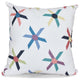 Pinwheel Pop, Geometric Print Pillow, Navy Blue, 18"x18"