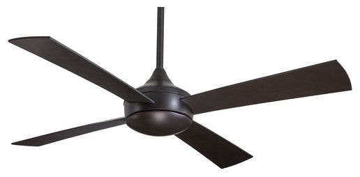 Minka Aire F523-WHF Ceiling Fan Aluma Wet Flat White