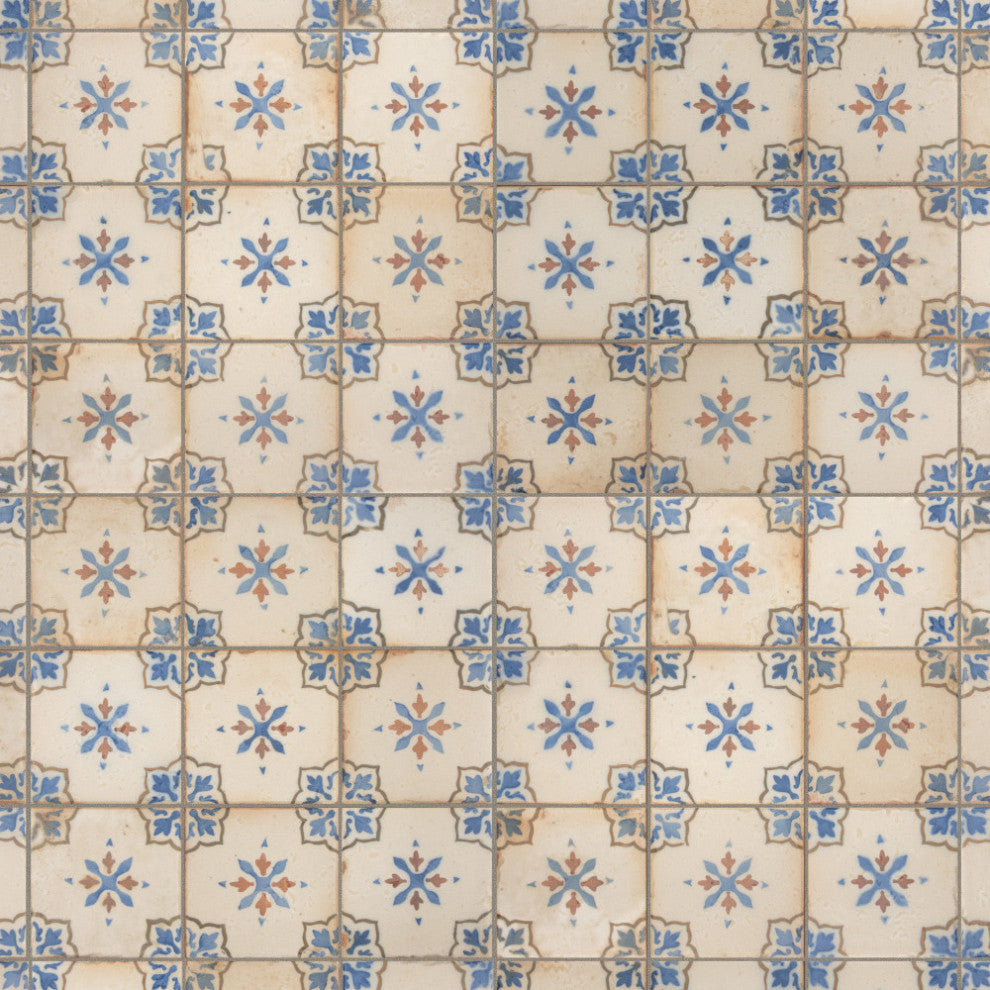 Mirambel Azul Ceramic Floor and Wall Tile
