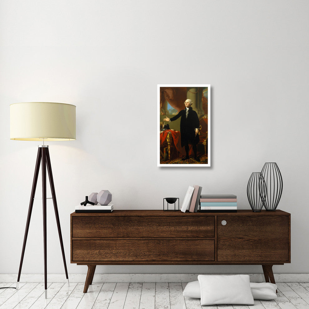 "George Washington, 1796" Digital Paper Print by Gilbert Stuart, 21"x32"