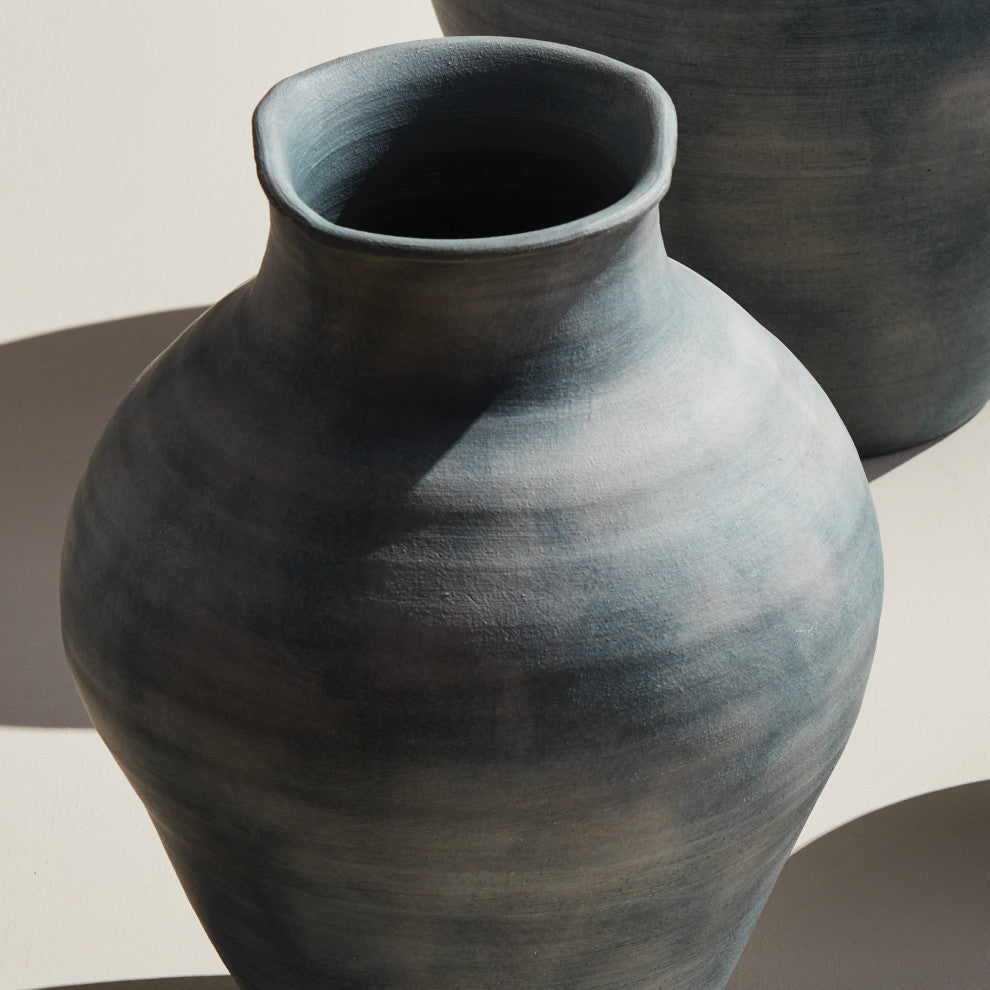 Mirela Vase Washed Blue, Medium
