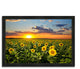 "Sunflower Sunset", Framed Photograph Print, Ready To Hang
