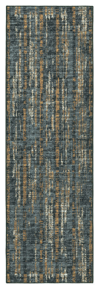 Dalyn Winslow WL6 Charcoal 2'6"x10' Runner Rug