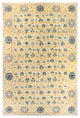 Suzani, One-of-a-Kind Handmade Area Rug Ivory, 18' 4" x 12' 3"