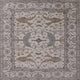 Ahgly Company Indoor Square Mid-Century Modern Area Rugs, 8' Square