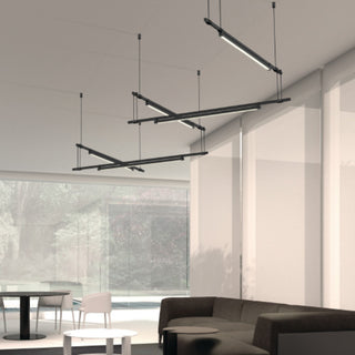 Sonneman S1K36K-JR1806XX Suspenders LED 5-Bar Zig Zag Multi Light - Satin Black