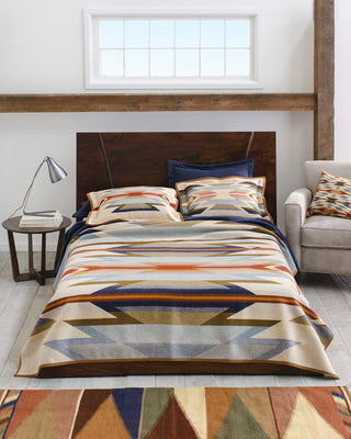 Pendleton Wyeth Trail Wheat King Blanket, King