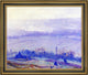 Guy Orlando Rose August NoonFramed Premium Canvas Print, 16"x20"