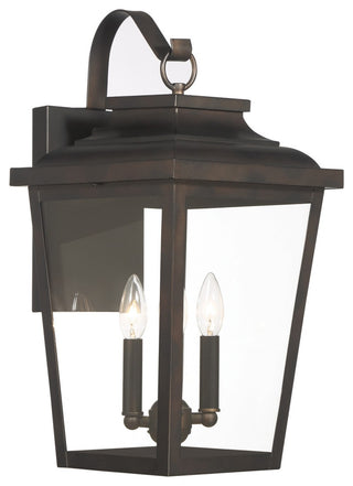 Minka Lavery Irvington Manor 4 Light Outdoor Wall Mount, Chelesa Bronze