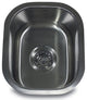 Nantucket NS1512 15" 18 Gauge Rectangle Undermount Stainless Steel Bar/Prep Sin