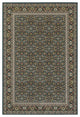 Karaman Intricate Floral Traditional Navy/ Multi Area Rug, 5'3"x7'6"