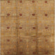 Ahgly Company Indoor Square Mid-Century Modern Area Rugs, 6' Square