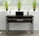 K150 Home Desk 47x24", Gray, Espresso